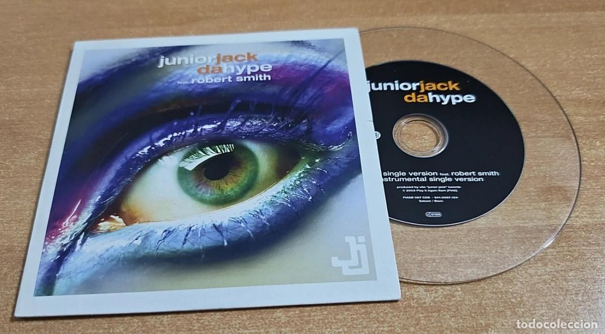 CDs de M&uacute;sica: JUNIOR JACK & ROBERT SMITH THE CURE Da hype CD SINGLE EU 2003 MINIMAX CONTIENE 2 TEMAS