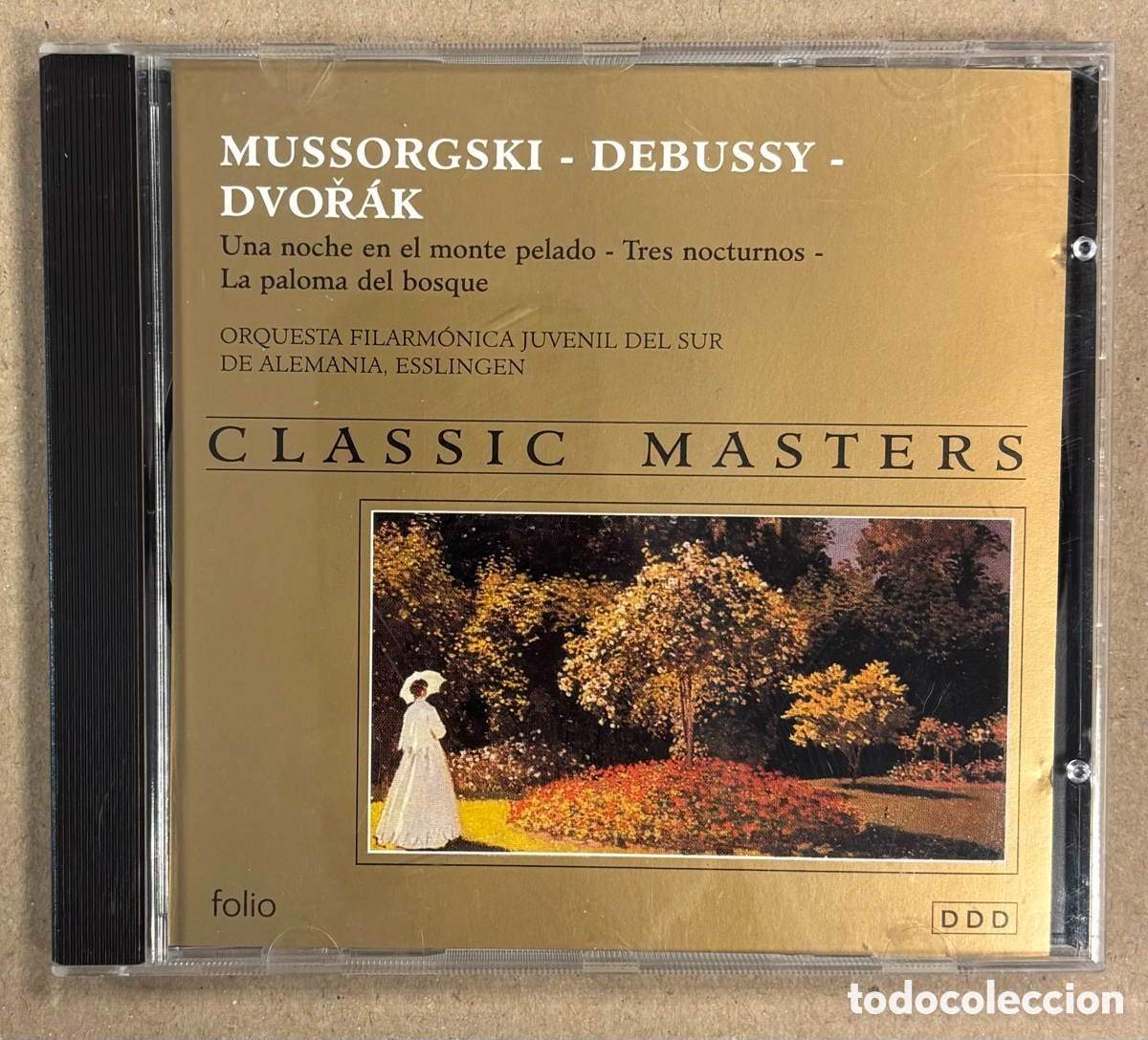 CDs de M&uacute;sica: CD. MUSSORGSKI / DEBUSSY / DVORAK. UNA NOCHE EN EL MONTE PELADO - TRES NOCTURNOS - LA PALOMA DEL BOS