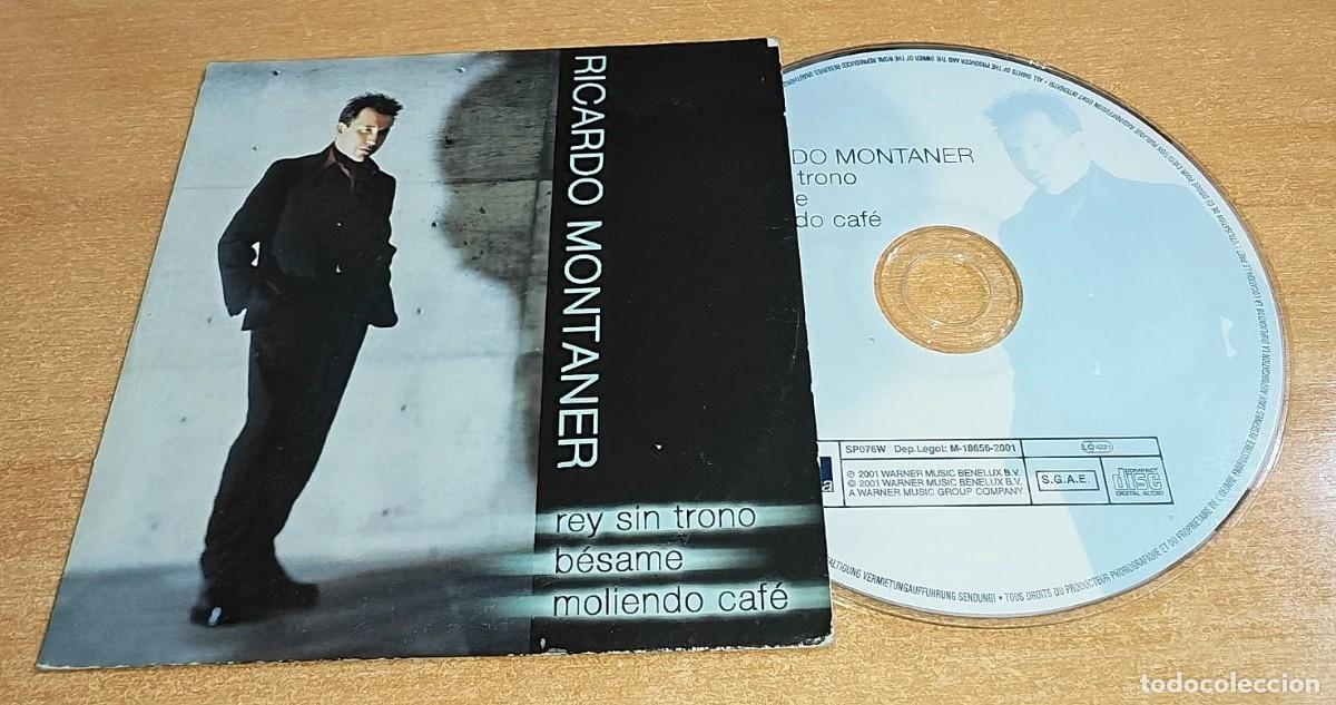 CDs de M&uacute;sica: RICARDO MONTANER Rey sin trono CD SINGLE PROMO CARTON DEL A&Ntilde;O 2001 ESPA&Ntilde;A CONTIENE 3 TEMAS