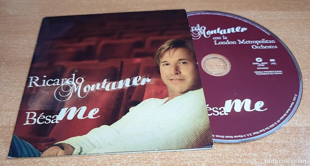 CDs de M&uacute;sica: RICARDO MONTANER Besame CD SINGLE PROMO CARTON DEL A&Ntilde;O 2004 ESPA&Ntilde;A CONTIENE 1 TEMA