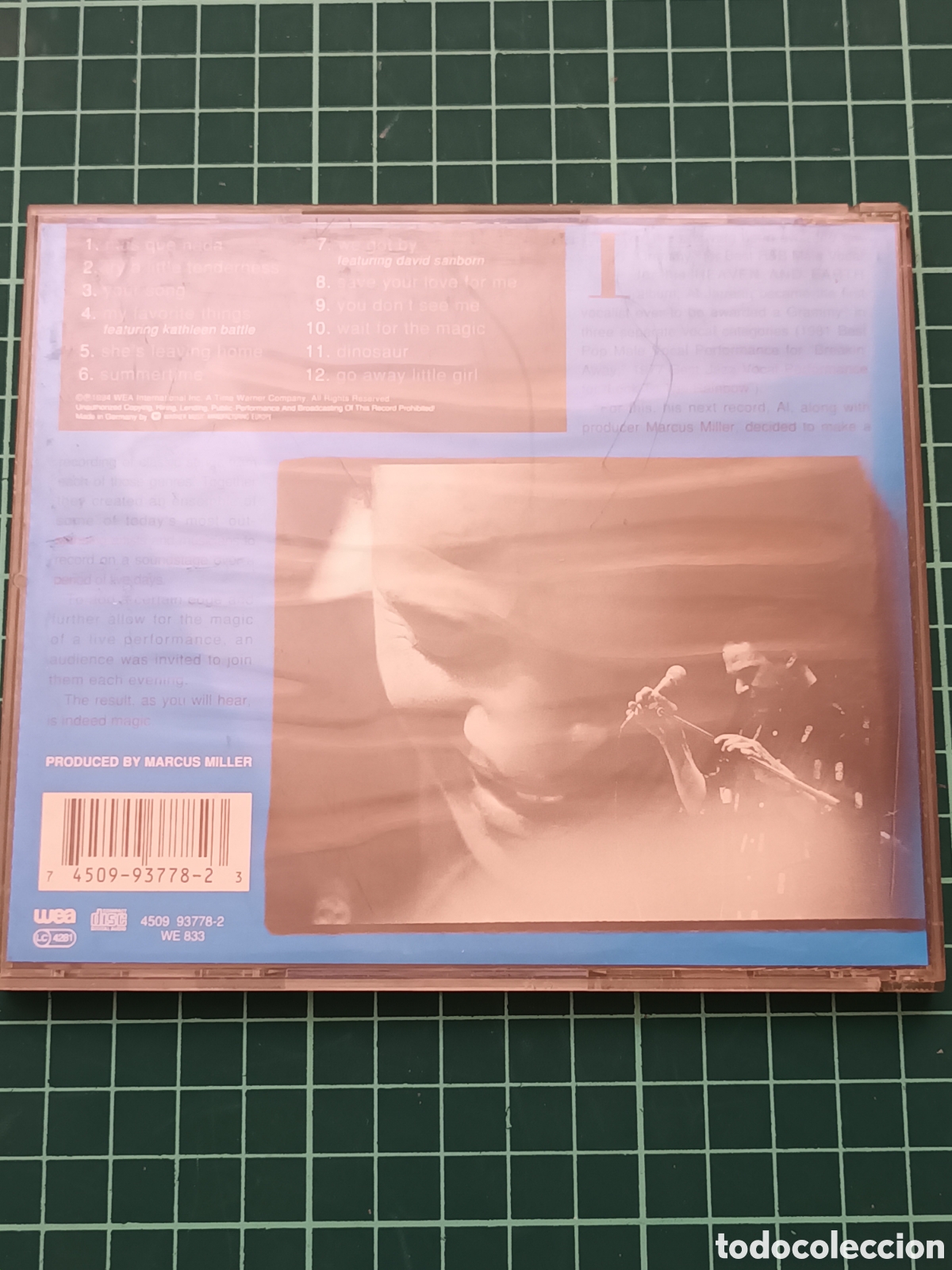 CDs de m&uacute;sica: Al Jarreau tenderness - Foto 2