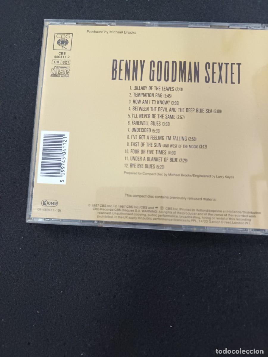 CDs de m&uacute;sica: BENNY GOODMAN SEXTET - Foto 2