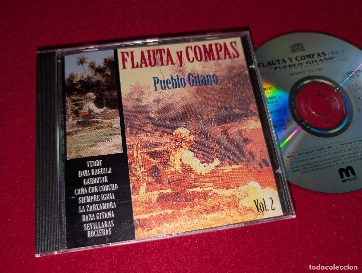 CDs de M&uacute;sica: FLAUTA Y COMPAS Pueblo gitano Vol.2 CD 1996 Musivox
