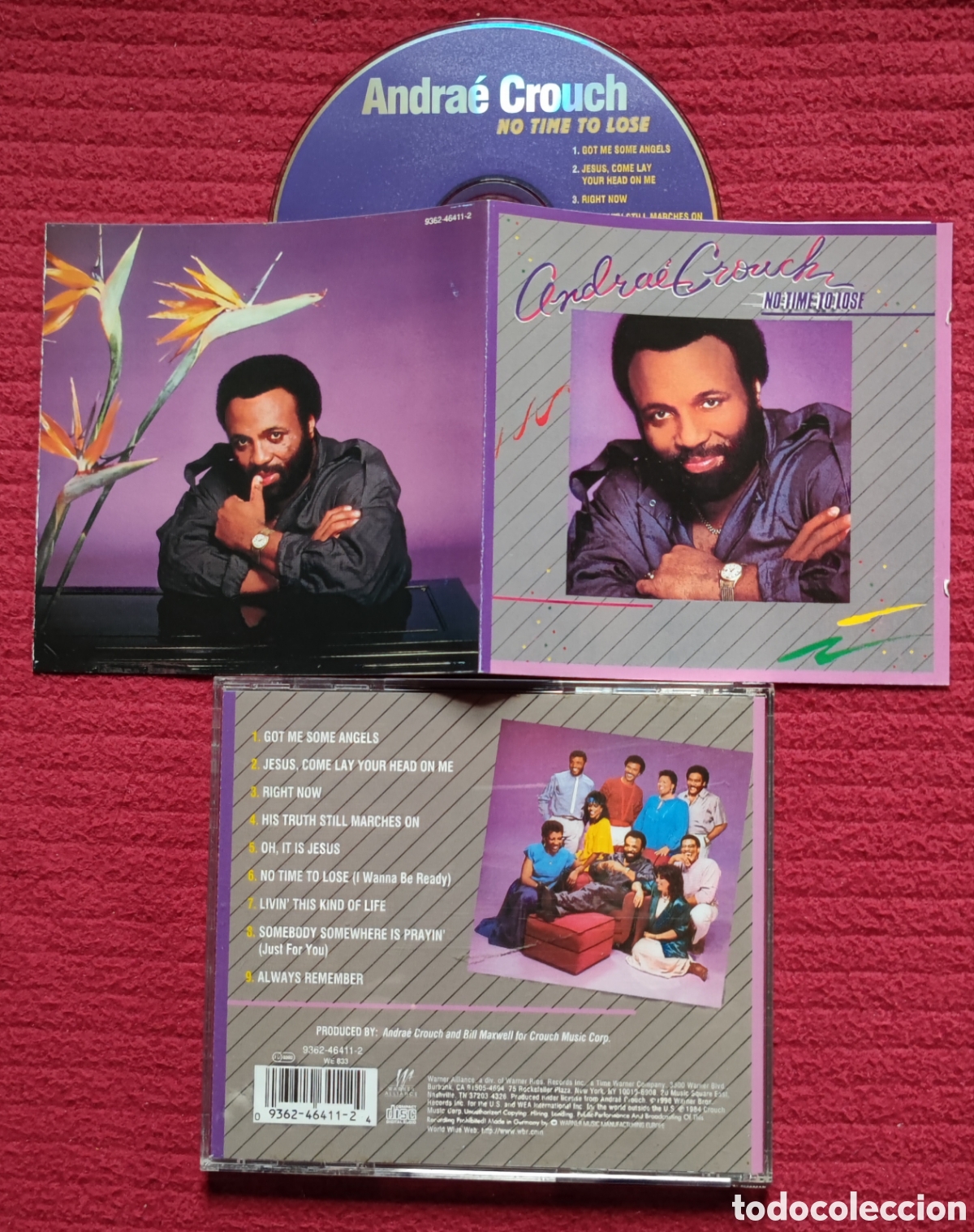 CDs de M&uacute;sica: ANDRAE CROUCH: No time to lose. Cd , edici&oacute;n original 1984.Raro.