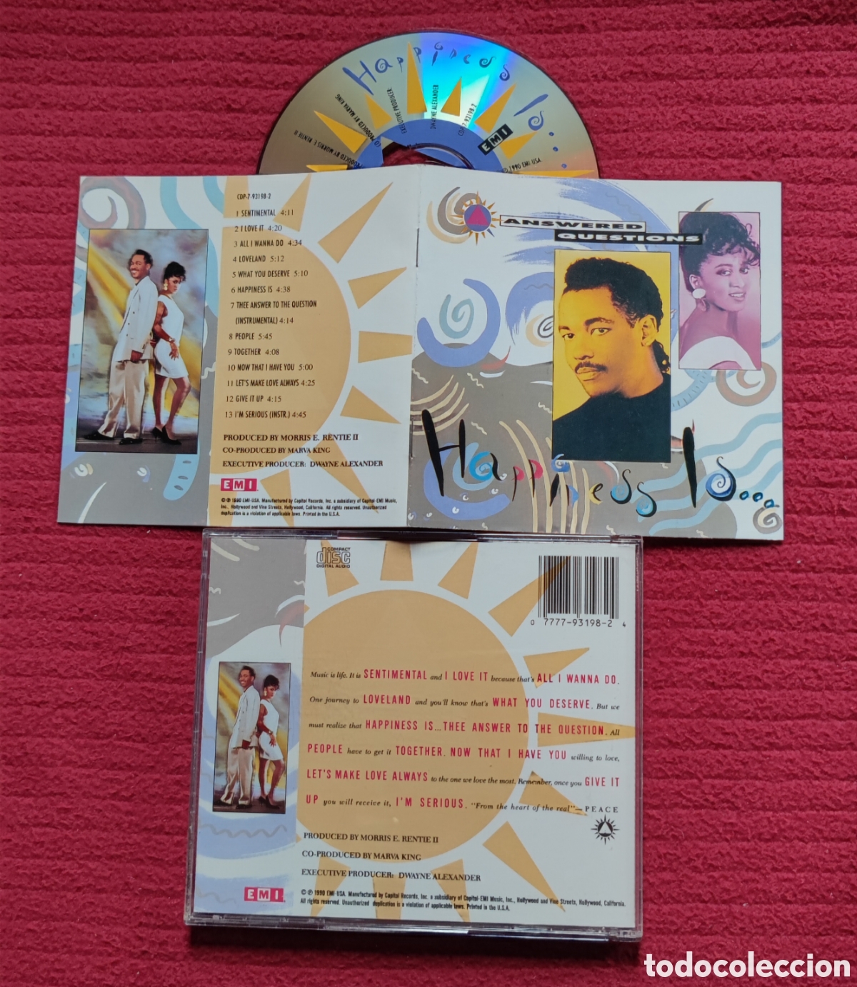 Musik-CDs: ANSWERED QUESTIONS: Happiness is... Cd 1990.