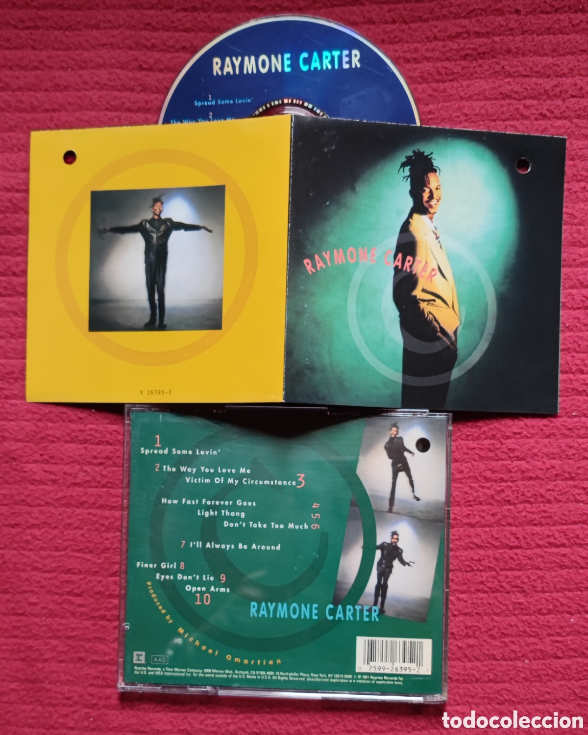 Musik-CDs: RAYMONE CARTER: S/T. Cd 1991.Reprise Records.