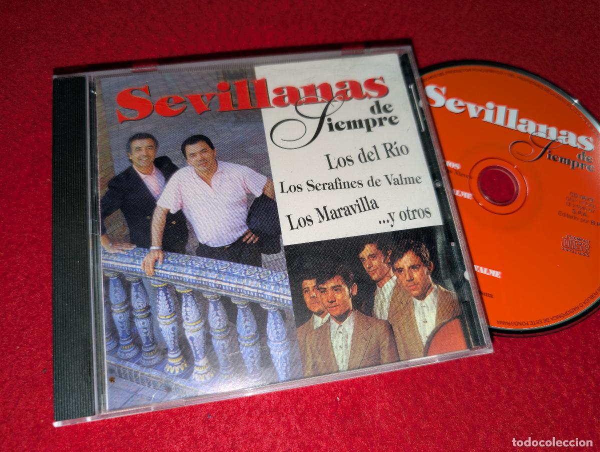 CDs de M&uacute;sica: SEVILLANAS SIEMPRE Los del Rio+Serafinas Valme+Maravilla+Carmona+Triada++ CD 1997