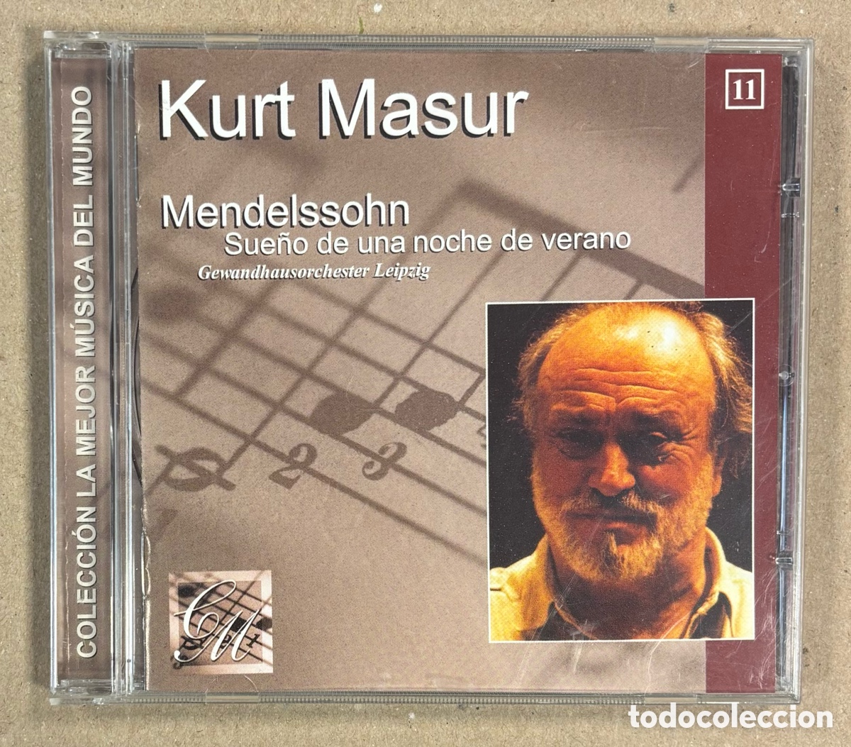 CDs de M&uacute;sica: CD. KURT MASUR. MENDELSSOHN &ldquo;SUE&Ntilde;O DE UNA NOCHE DE VERANO&rdquo;.