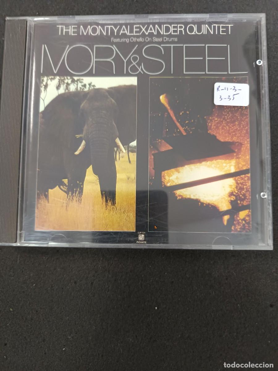 Music CDs: THE MONTY ALEXANDER QUINTET. IVORY & STEEL