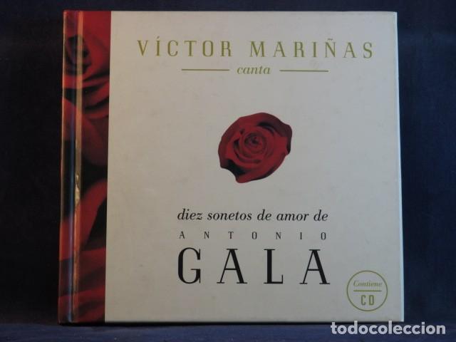 CDs de M&uacute;sica: V&Iacute;CTOR MARI&Ntilde;AS - DIEZ SONETOS DE AMOR DE ANTONIO GALA - CD
