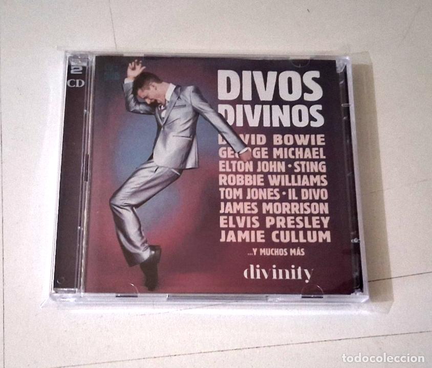 CDs de M&uacute;sica: CD &rdquo;DIVOS DIVINOS&rdquo; CD +DVD 19 TRACKS COMO NUEVO DAVID BOWIE STIN ELTON JOHN ELVI