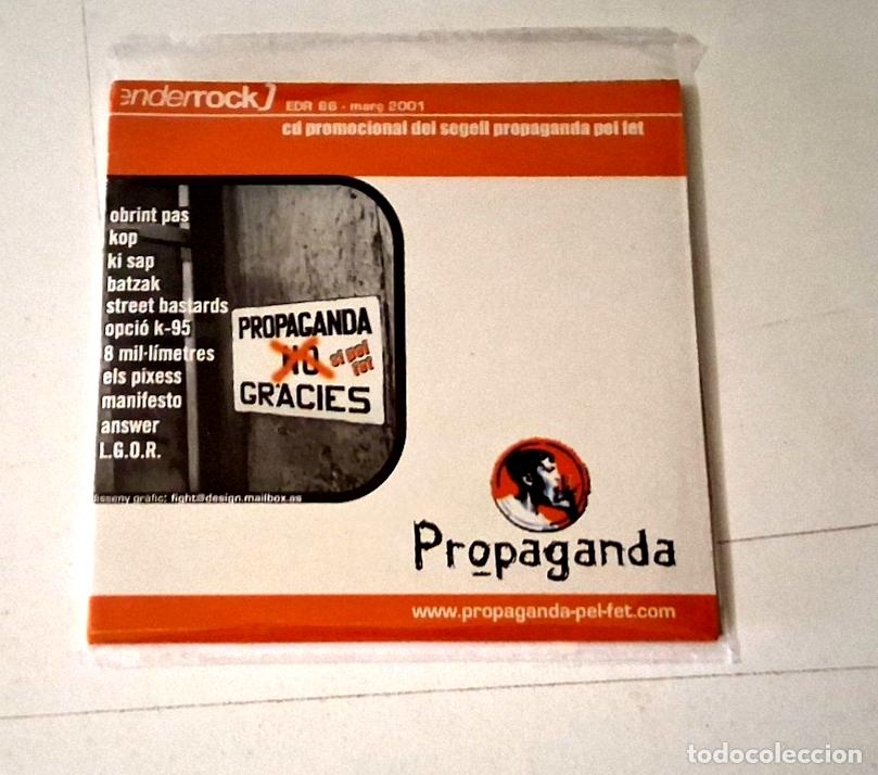 CDs de M&uacute;sica: CD &rdquo;ENDERROCK PROPAGANDA&rdquo; CD 14 TRACKS COMO NUEVO CARDBOARD OBRINT PAS KOP
