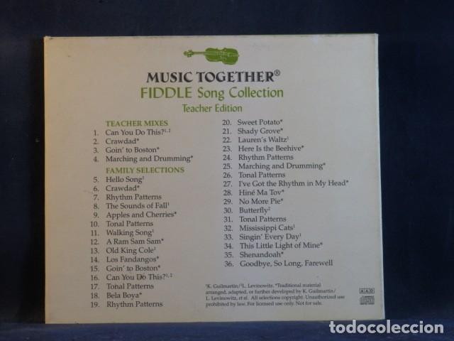 CDs de m&uacute;sica: MUSIC TOGETHER &ndash; FIDDLE - CD - Foto 2