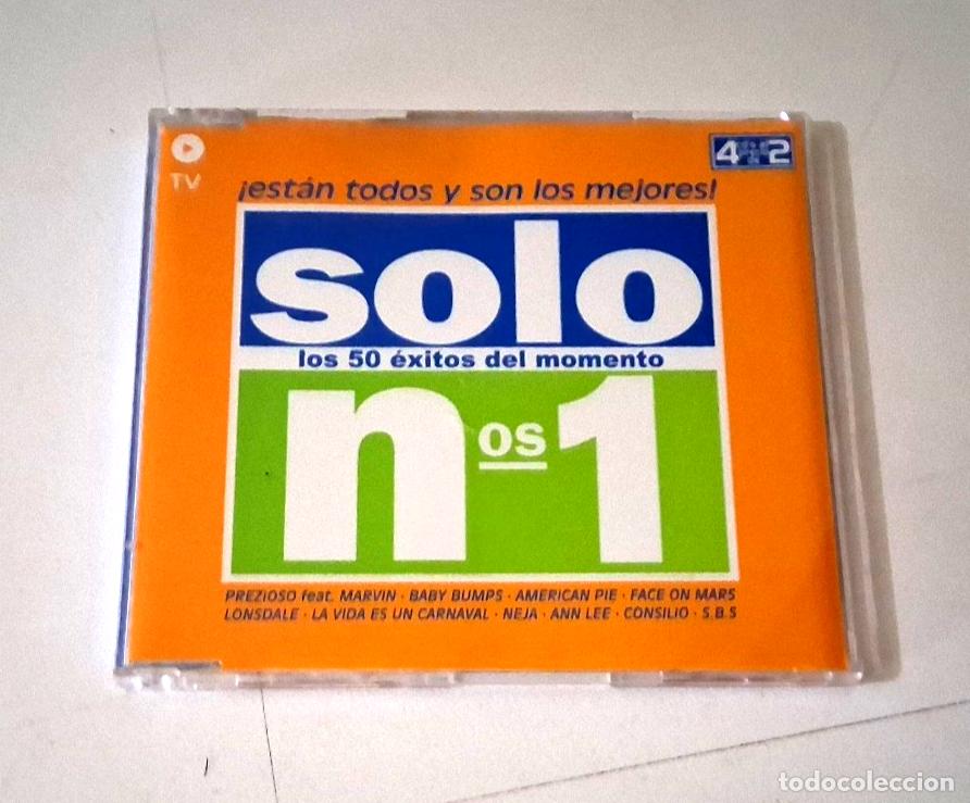 CDs de m&uacute;sica: CD &rdquo;SOLO Nos 1 &rdquo; CD SINGLE 7 TRACKS - Foto 1