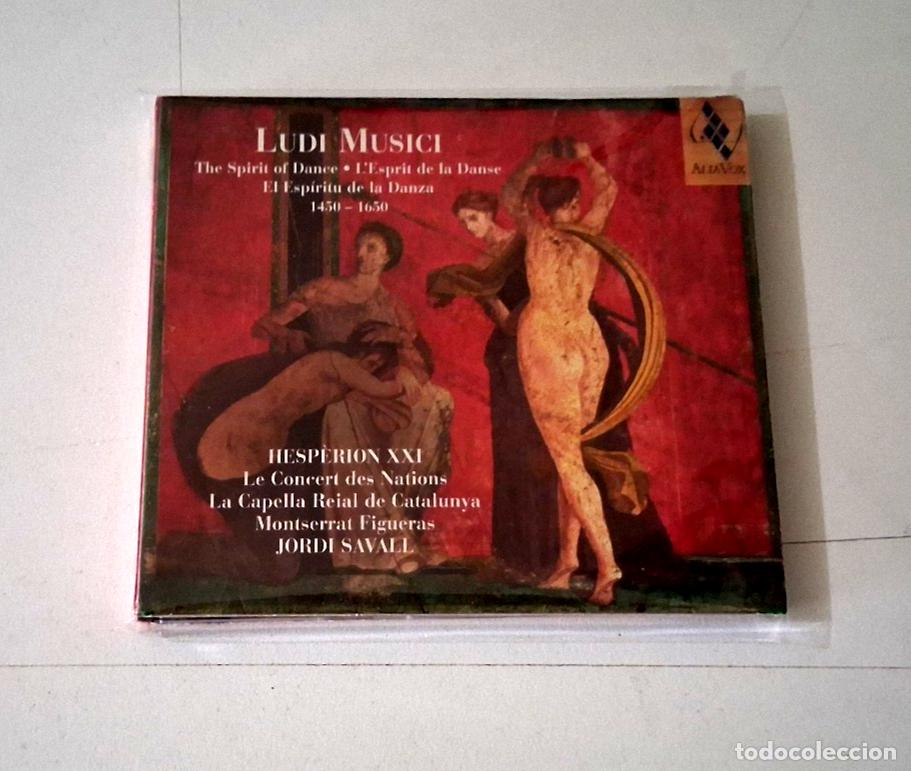 CDs de M&uacute;sica: JORDI SAVALL &rdquo;LUDI MUSICI HESPERION XXI THE SPIRIT OF DAN&rdquo; CD 24 TRACKS DIGIPACK