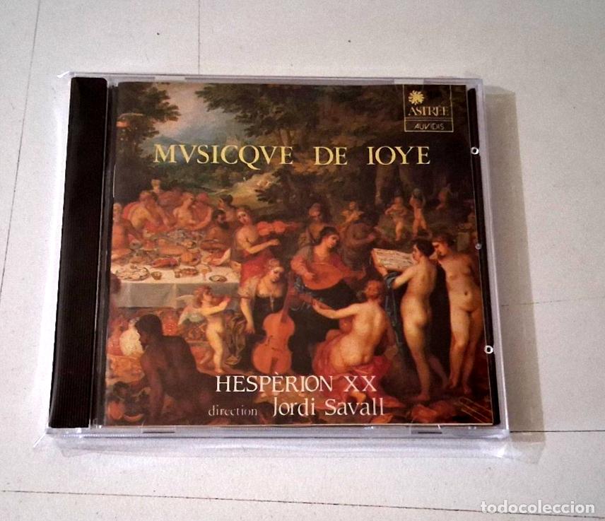 CDs de M&uacute;sica: JORDI SAVALL &rdquo;MVSICQUE DE IOYE HESPERION XX&rdquo; CD 26 TRACKS