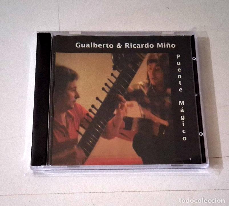 CDs de M&uacute;sica: GUALBERTO & RICARDO MI&Ntilde;O &rdquo;PUENTE MAGICO&rdquo; CD 8 TRACKS COMO NUEVO
