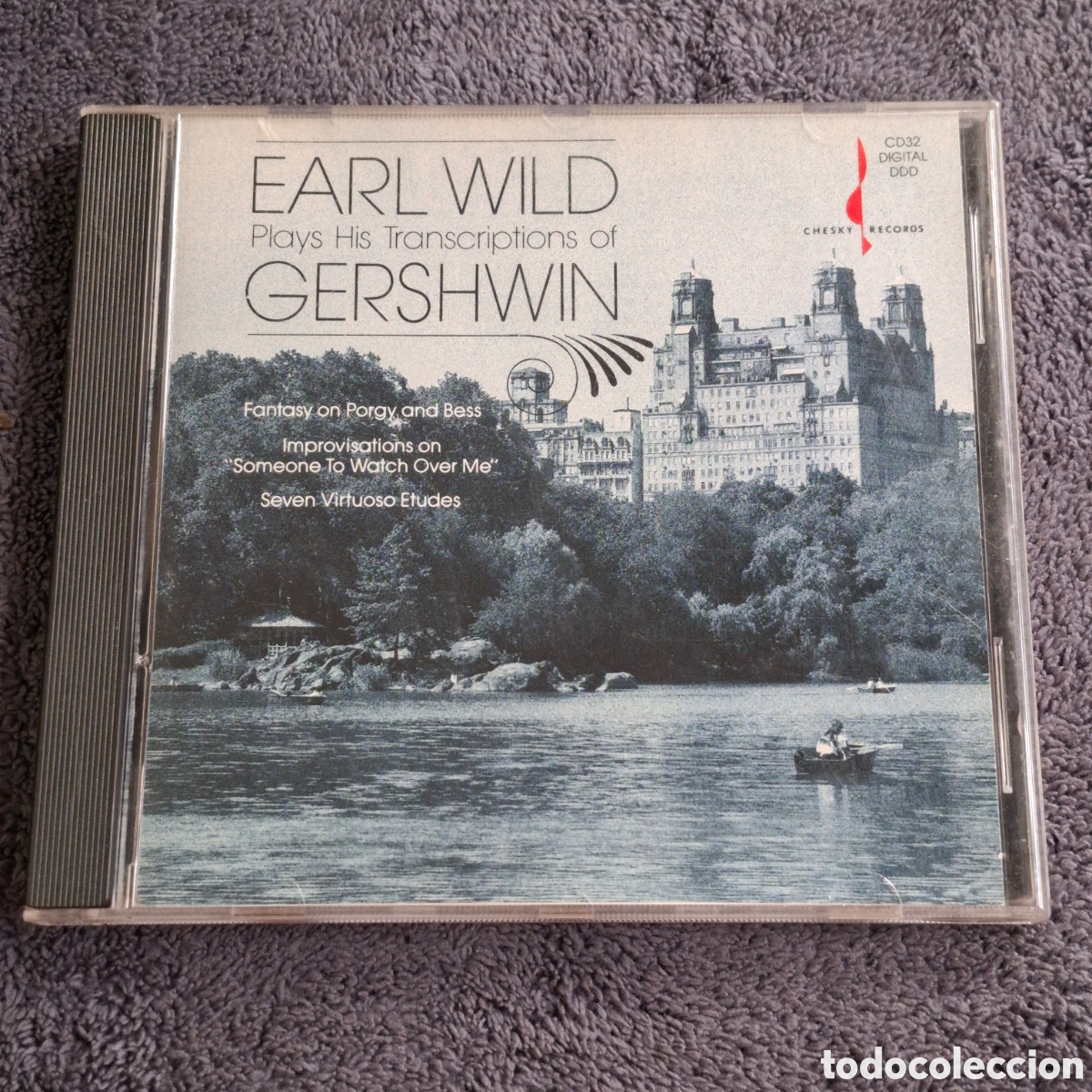 CDs de M&uacute;sica: CD75. Earl Wild, George Gerswin - His Transcriptions Of Gershwin, Cd, &Aacute;lbum, Chesky, Records, 1989