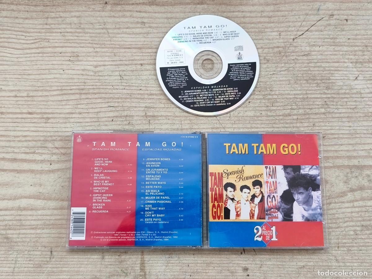 CDs de M&uacute;sica: Tam Tam Go! - Spanish Romance - Espaldas Mojadas CD