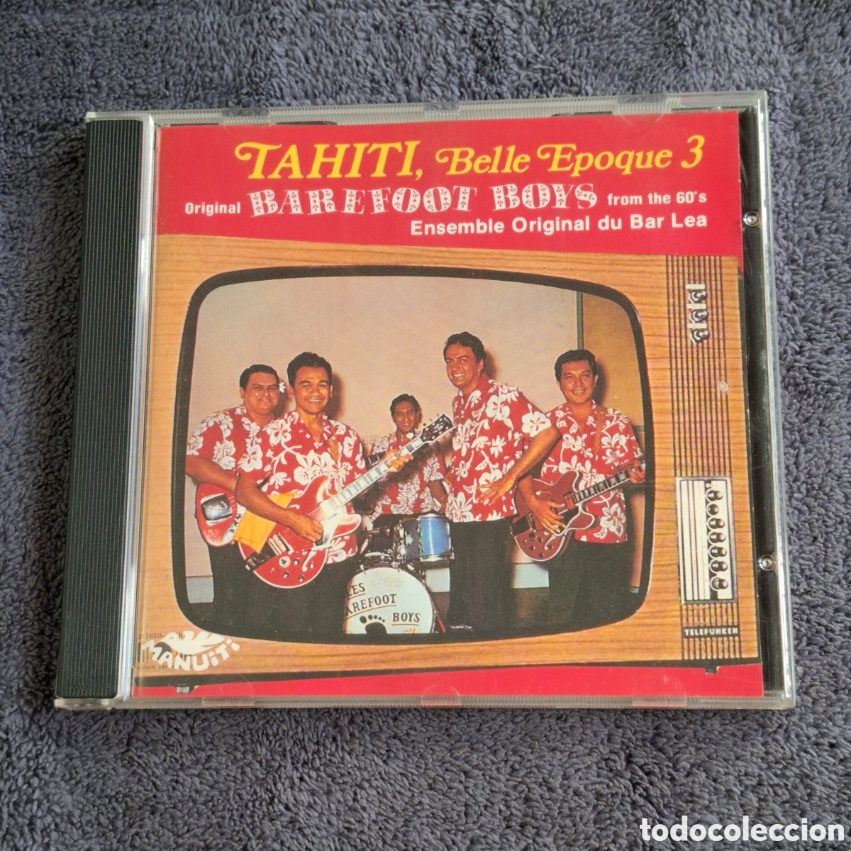 CDs de M&uacute;sica: CD75. Barefoot Boys, From The 60's, Tahiti Belle Epoque 3, Cd, &Aacute;lbum, Recopilatorio, Manuiti, 1992.