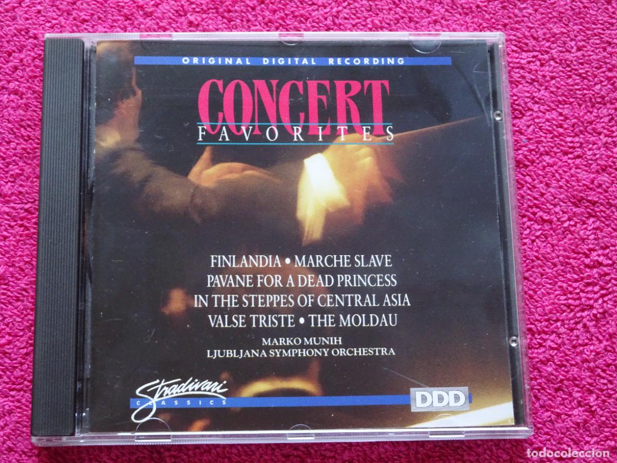CDs de M&uacute;sica: Concert Favorites Ljubljana Symphony Orchestra Marko Munih 1989 Stradivari Classics ddd