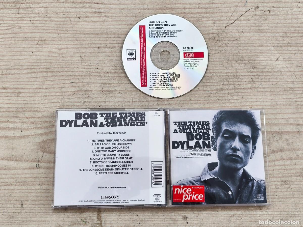 CDs de M&uacute;sica: Bob Dylan - The Times They Are a-Changin' CD