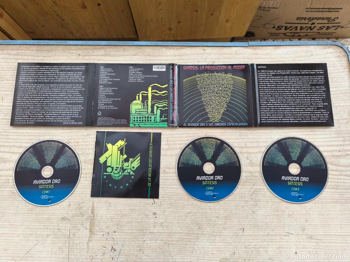 CDs de M&uacute;sica: El Aviador Dro Y Sus Obreros Especializados - Sintesis - La Produccion Al Poder - 3 CD