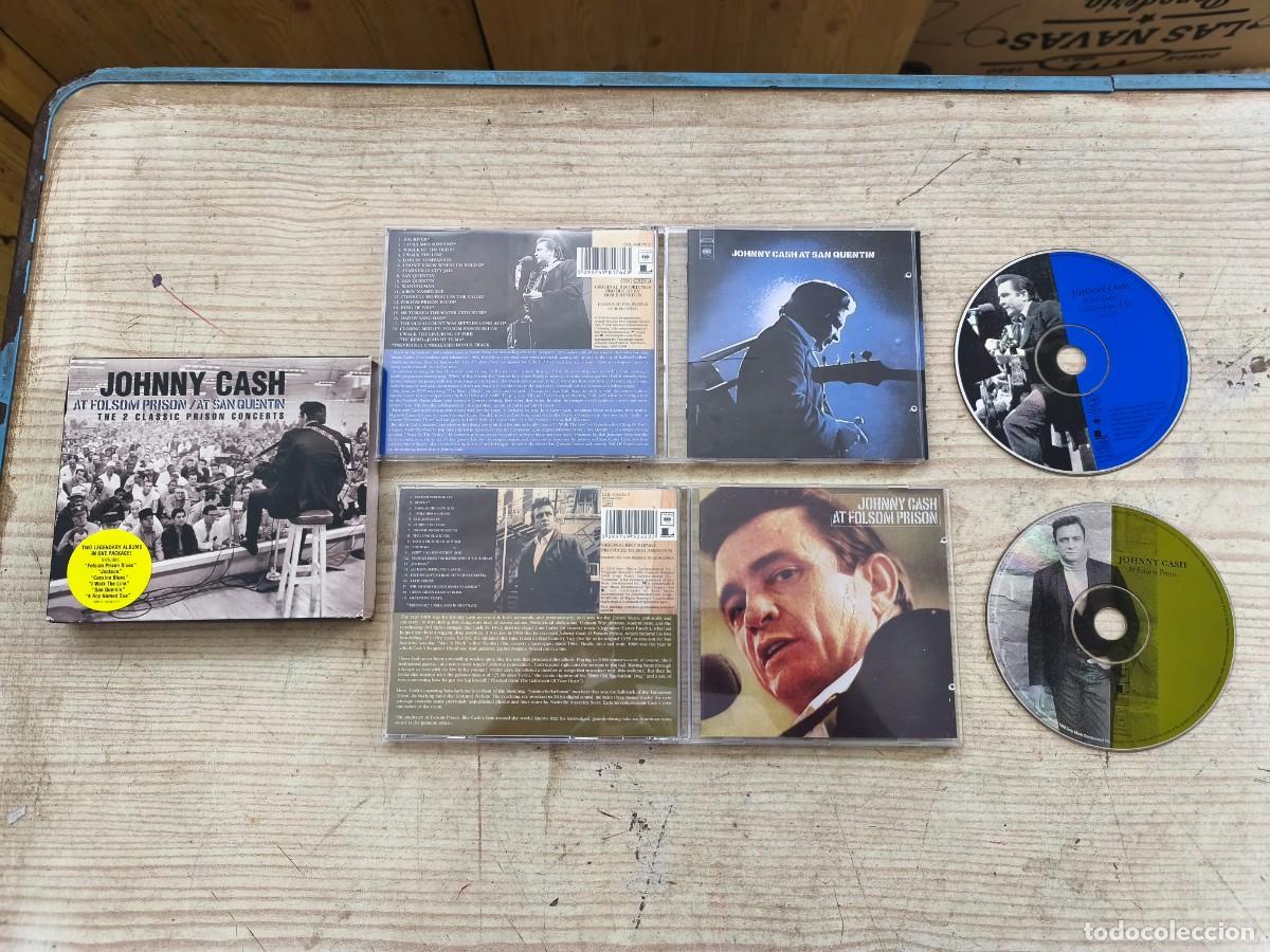 CDs de M&uacute;sica: Johnny Cash - At San Quentin - At Folsom Prison - 2 CD