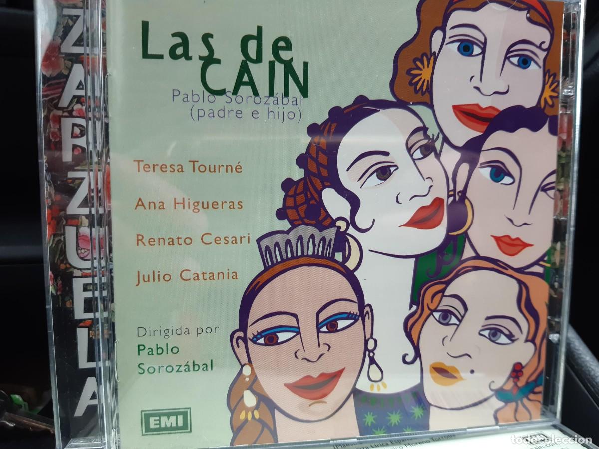 CDs de M&uacute;sica: LAS DE CAIN PABLO SOROZABAL CD ZARZUELA