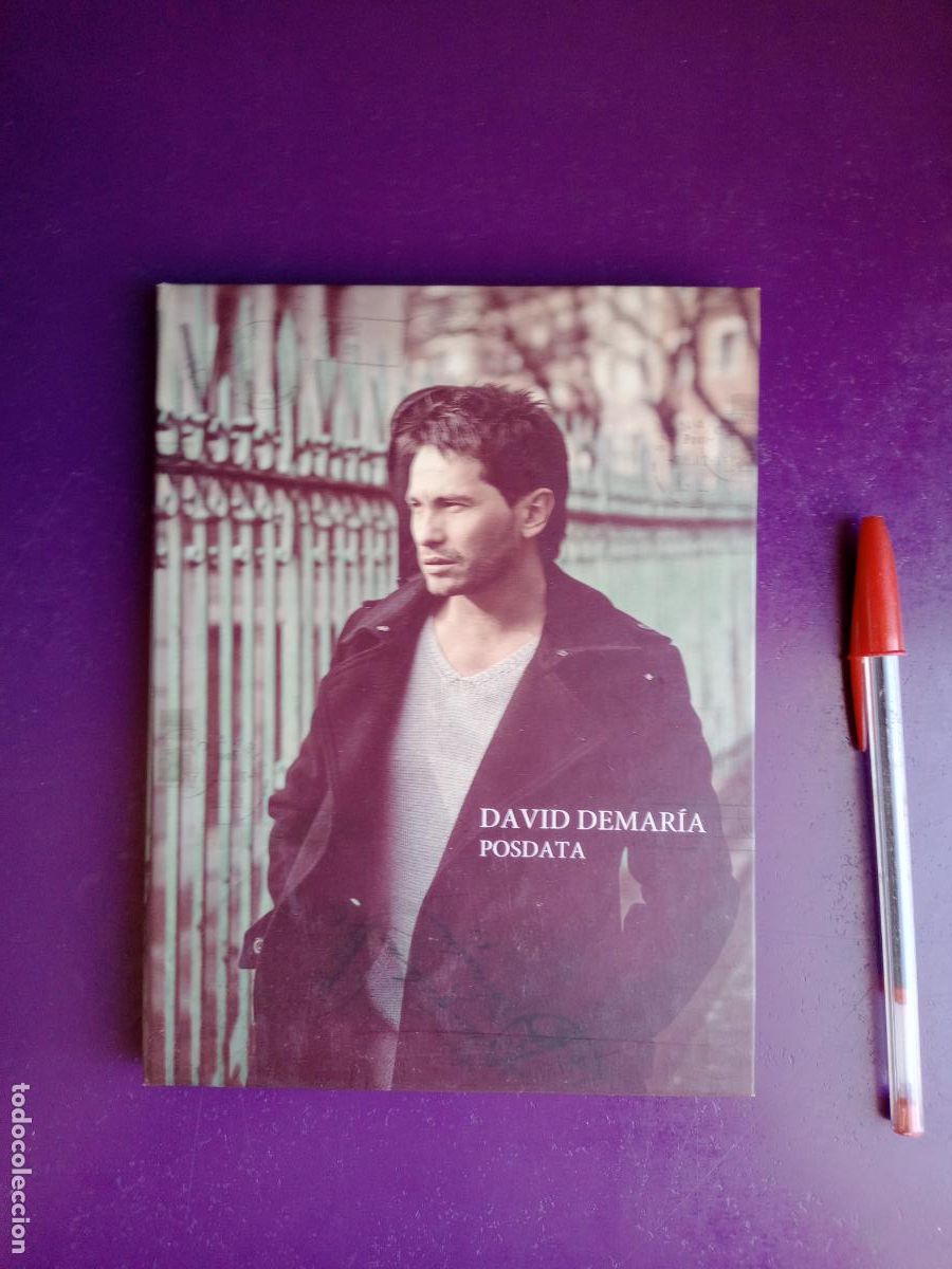 CDs de M&uacute;sica: David DeMar&iacute;a &lrm;&ndash; Posdata - CD + DVD WEA 2011 - POP - SIN USO