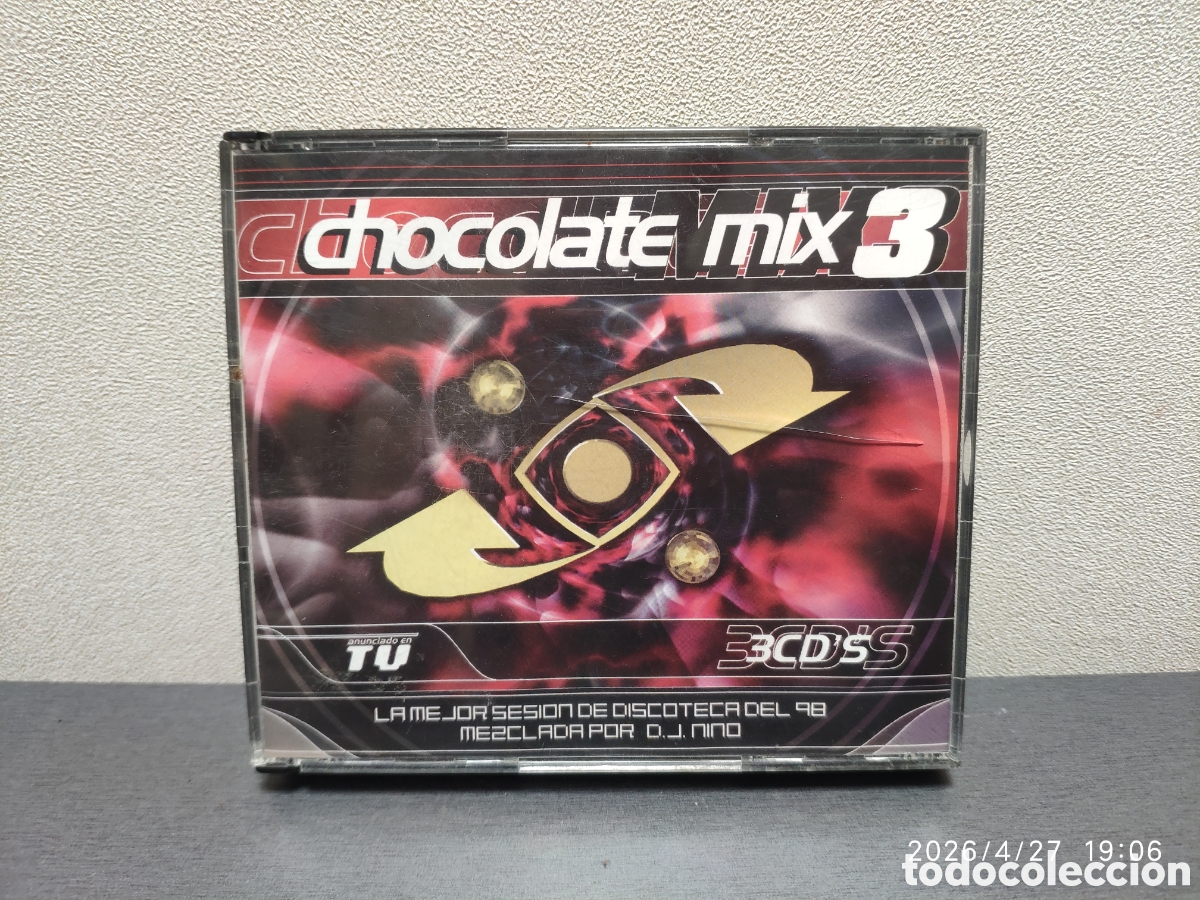 CDs de M&uacute;sica: Chocolate Mix 3 (2xCD, Comp + CD, Comp, Mixed)