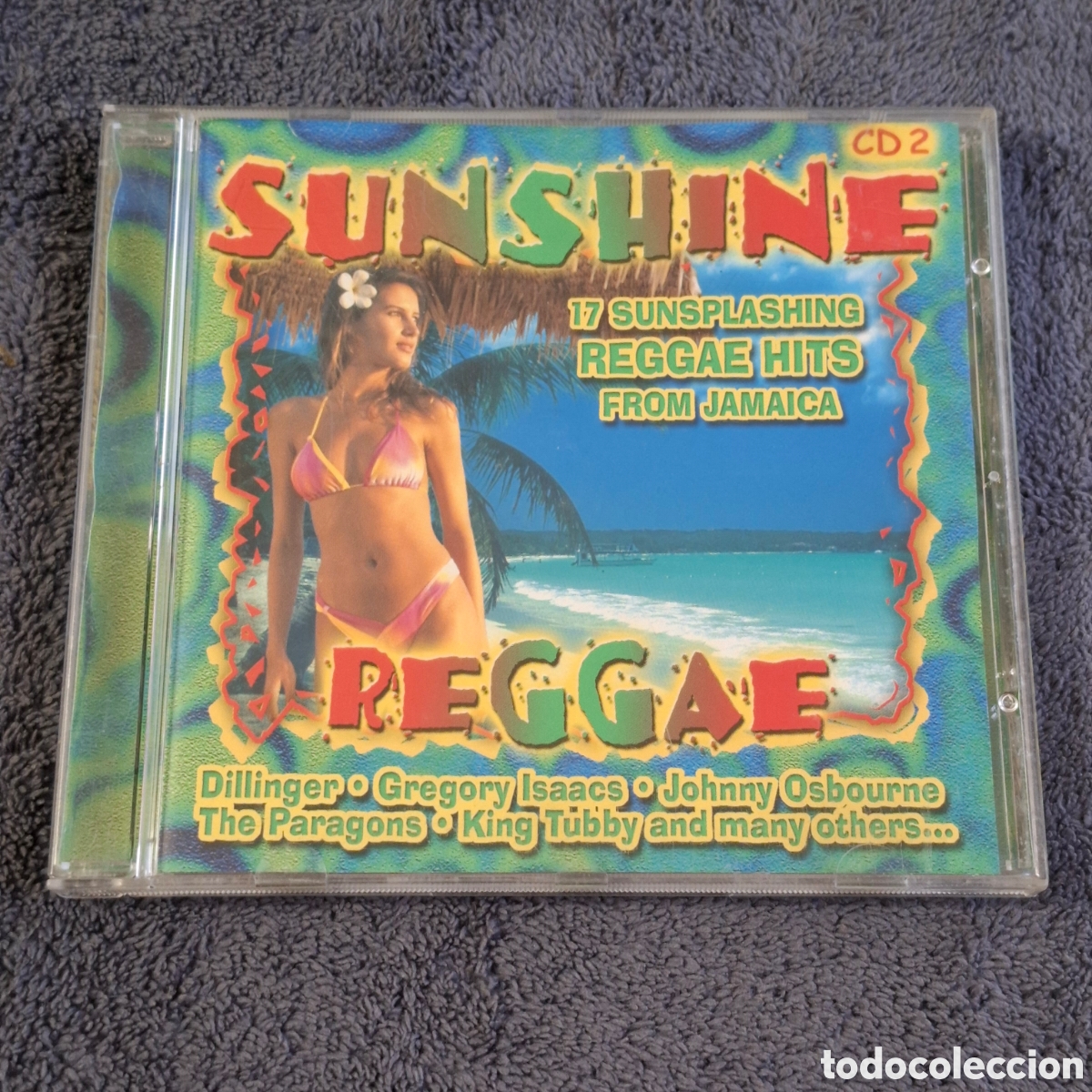 CDs de M&uacute;sica: CD75. Sunshine, 16 Sunsplashing Reggae Hits, From Jamaica, Cd 2, &Aacute;lbum Recopilatorio, Varios, 1999.