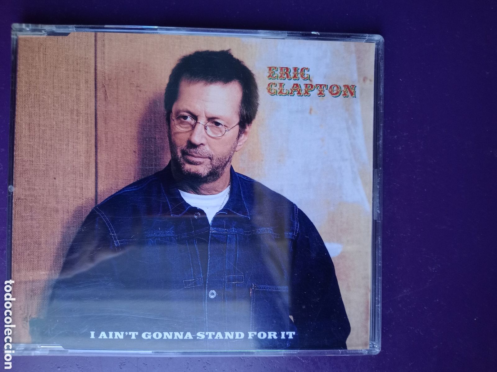 CDs de M&uacute;sica: Eric Clapton &ndash; I Ain't Gonna Stand For it - CD Sg REPRISE 2001 PROMO 4 TEMAS - BLUES ROCK