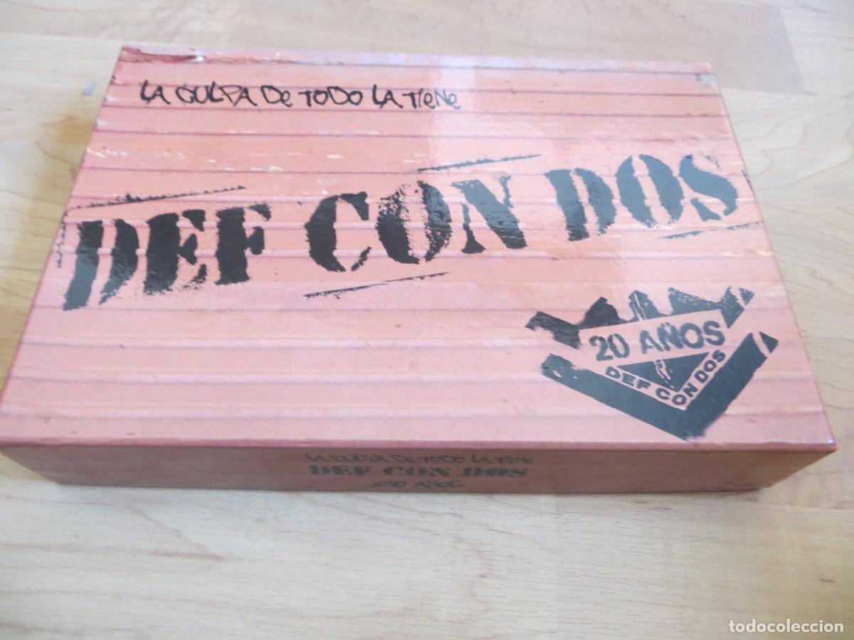 CDs de M&uacute;sica: Def Con Dos - La Culpa De Todo La Tiene Def Con Dos (2xCD, Album, Comp + DVD-V + Box) DESCATALOGADO