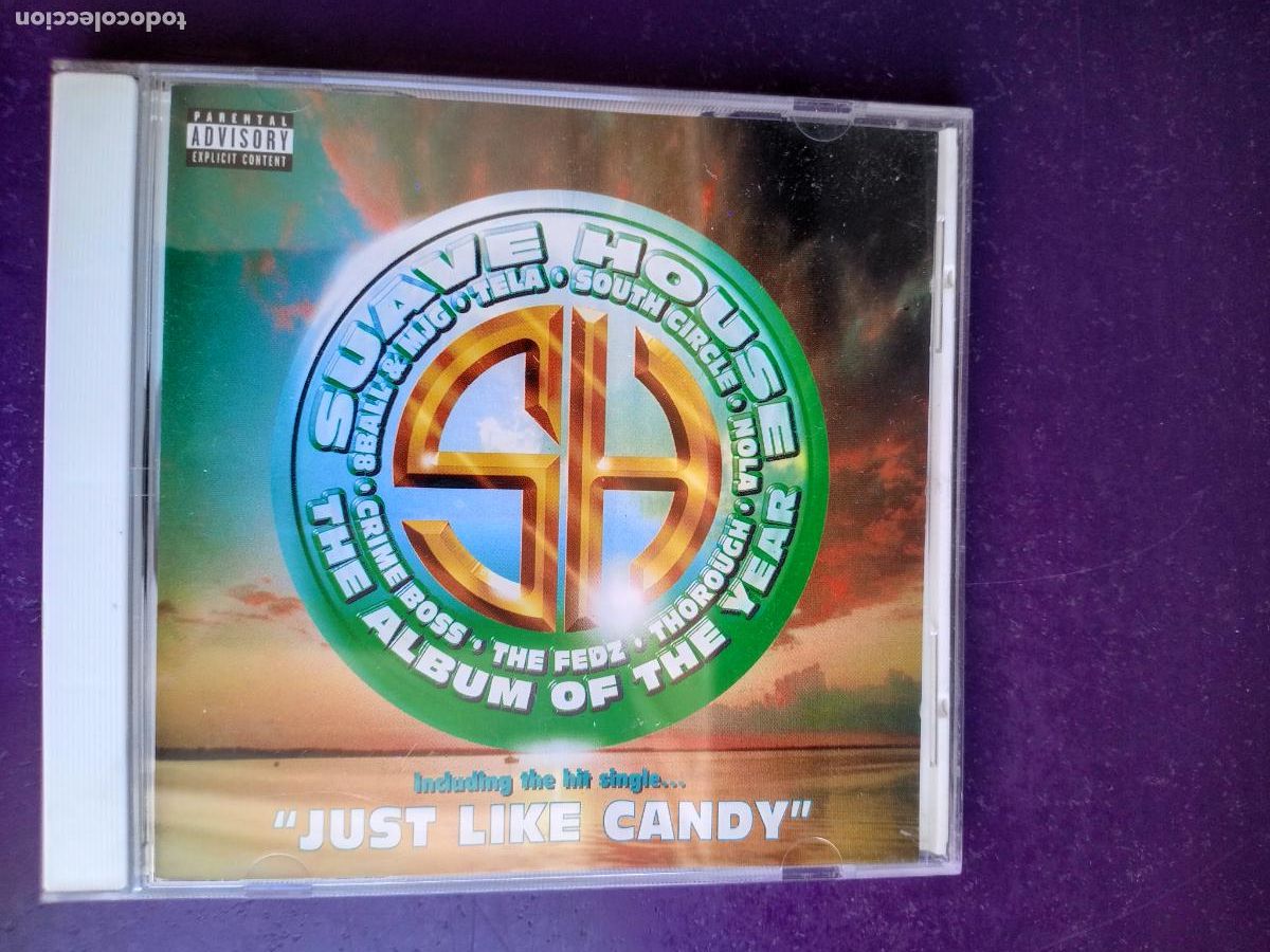 CDs de M&uacute;sica: Suave House - The Album Of The Year - CD 1997 - HIP HOP GANGSTA - 11 TEMAS, FEDZ, TELA, NOLA, ETC