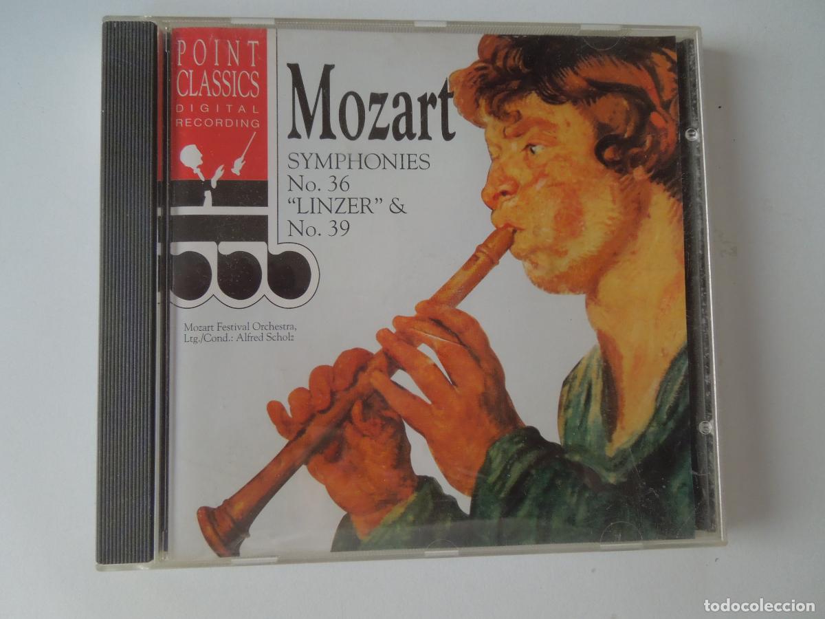 CDs de M&uacute;sica: MOZART - SYMPHONIES N&ordm; 36 - LINZER & N&ordm; 39 - ALFRED SCHOLZ - 1994