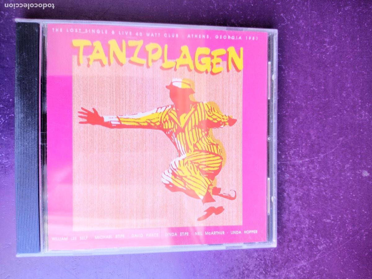 CDs de M&uacute;sica: Tanzplagen &lrm;&ndash; The Lost Single / Live 40 Watt Club - CD STRANGE 1991 - INDIE POP, MICHAEL STIPE, REM