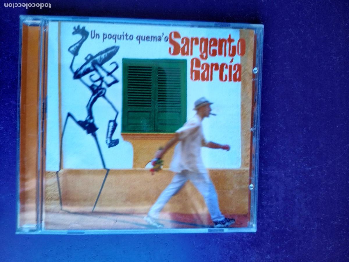 CDs de M&uacute;sica: Sargento Garc&iacute;a &ndash; Un Poquito Quema'o - CD VIRGIN 1999 - FRANCIA SKA PUNK ROCK - TIPO MANO NEGRA