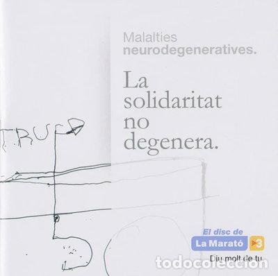 CD de M&uacute;sica: El Disc De La Marat&oacute; 2013 - Malalties Neurodegeneratives- 8420565208321