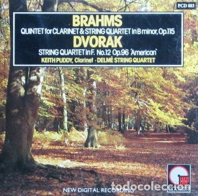 CD de M&uacute;sica: Brahms: Quintet for Clarinet & String Quartet / Dvor&aacute;k: String Quartet No. 12...- 5010946688328
