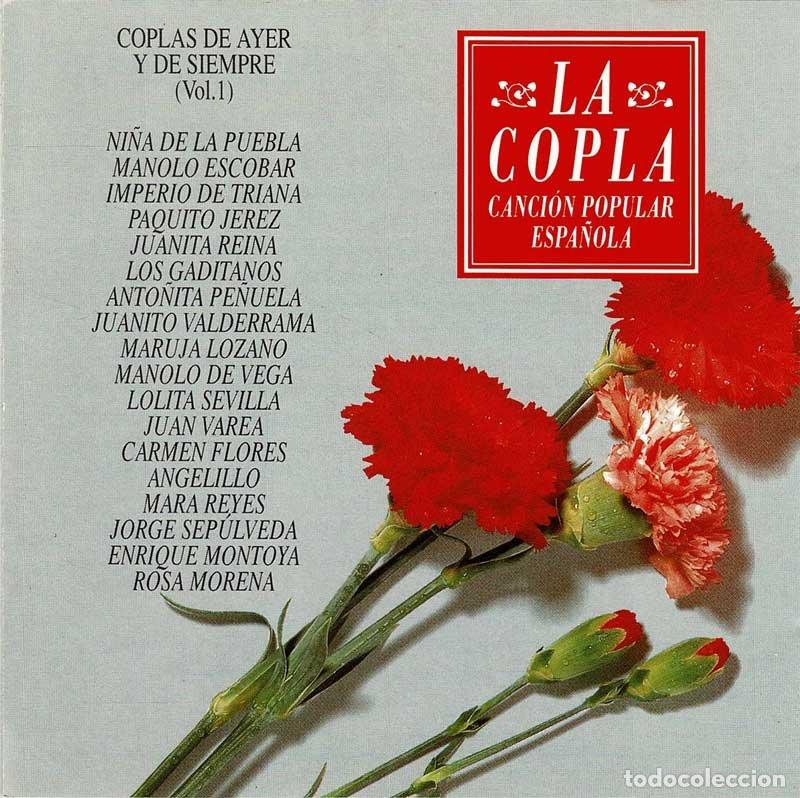 CDs de m&uacute;sica: Coplas de Ayer y de Siempre Vol. 1. CD - Foto 1