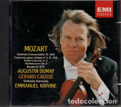 Music CDs: Mozart: Sinfonia Concertante K.364 & Violin Concerto No. 3- 0077774916028
