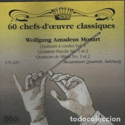CDs de M&uacute;sica: 60 chefs-d'&oelig;uvre classiques: Mozart - Quatuors &agrave; cordes Vol. 1- 4005294702254