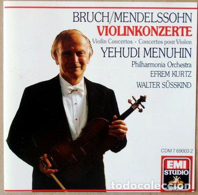 CDs de M&uacute;sica: Mendelssohn & Bruch: Violin Concertos- 0077776900322