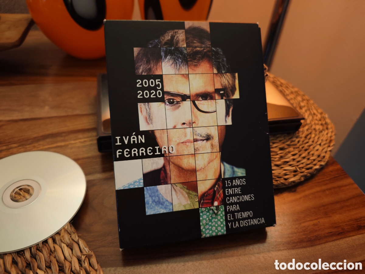 CDs de M&uacute;sica: Box set de Iv&aacute;n Ferreiro 15 A&ntilde;os Entre Canciones Para el tiempo y la distancia 2005 - 2020 Box set 5