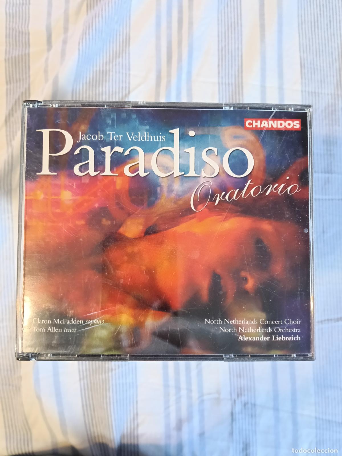 CDs de m&uacute;sica: CD PARADISO ORATORIO JACOB TER VELDHUIS - Foto 1