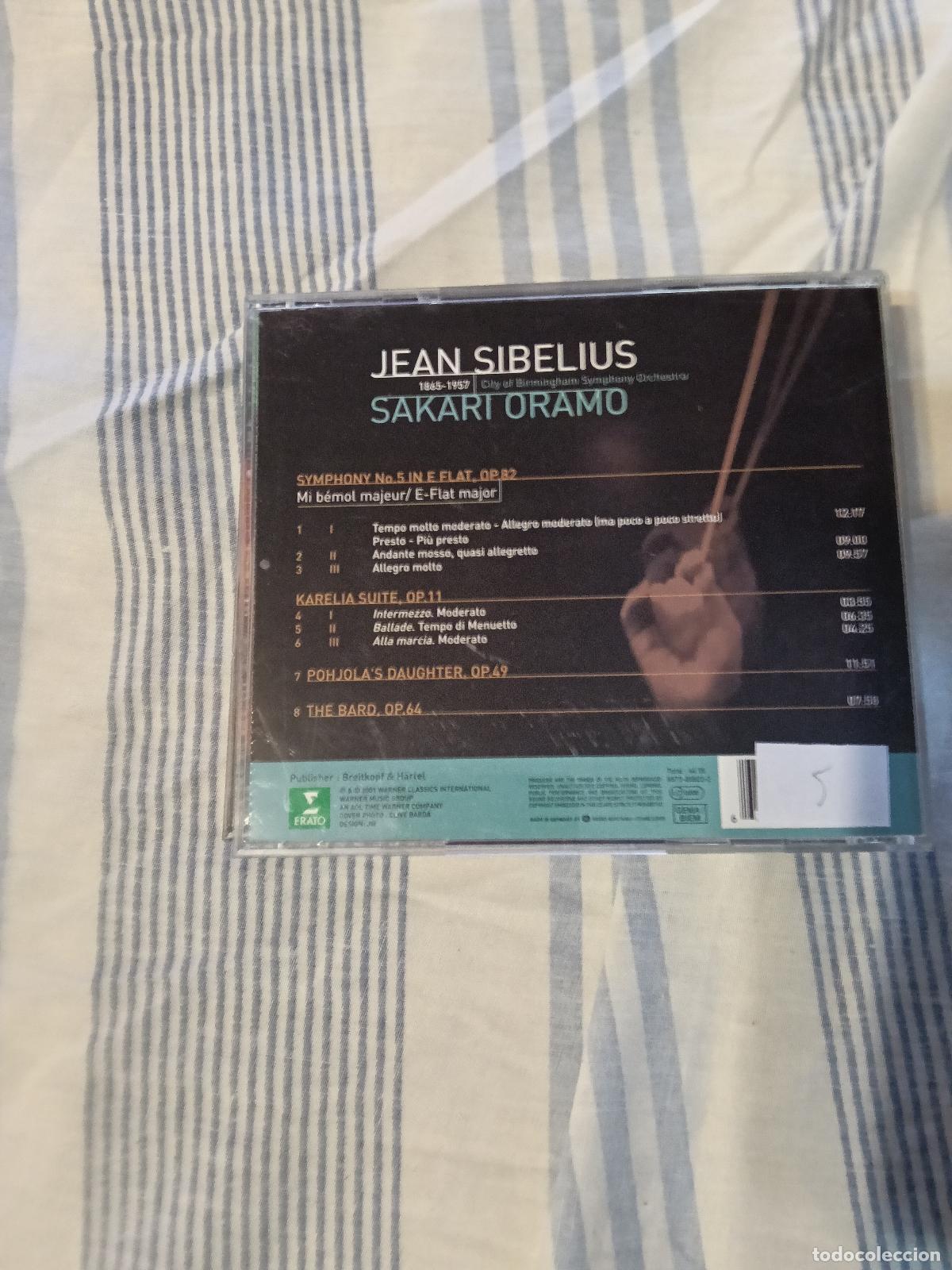 CDs de m&uacute;sica: CD SIBELIUS SAKARI ORAMO - Foto 2