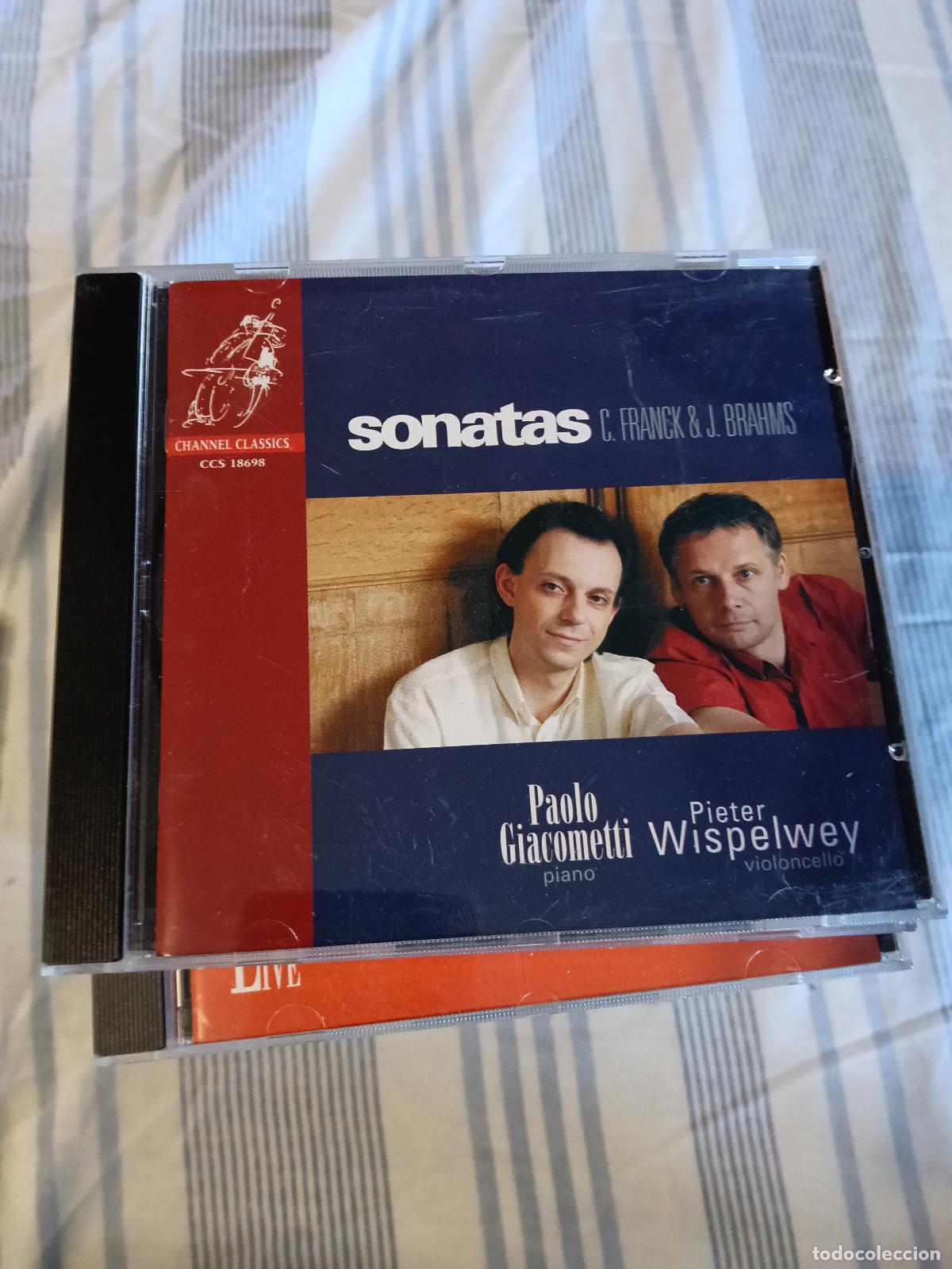 Music CDs: CD SONATAS PAOLO GIACOMETTI PIETER WISPELWEY
