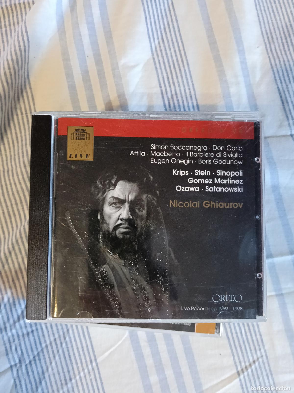 CDs de M&uacute;sica: CD NICOLAI GHIAUROV ORFEO