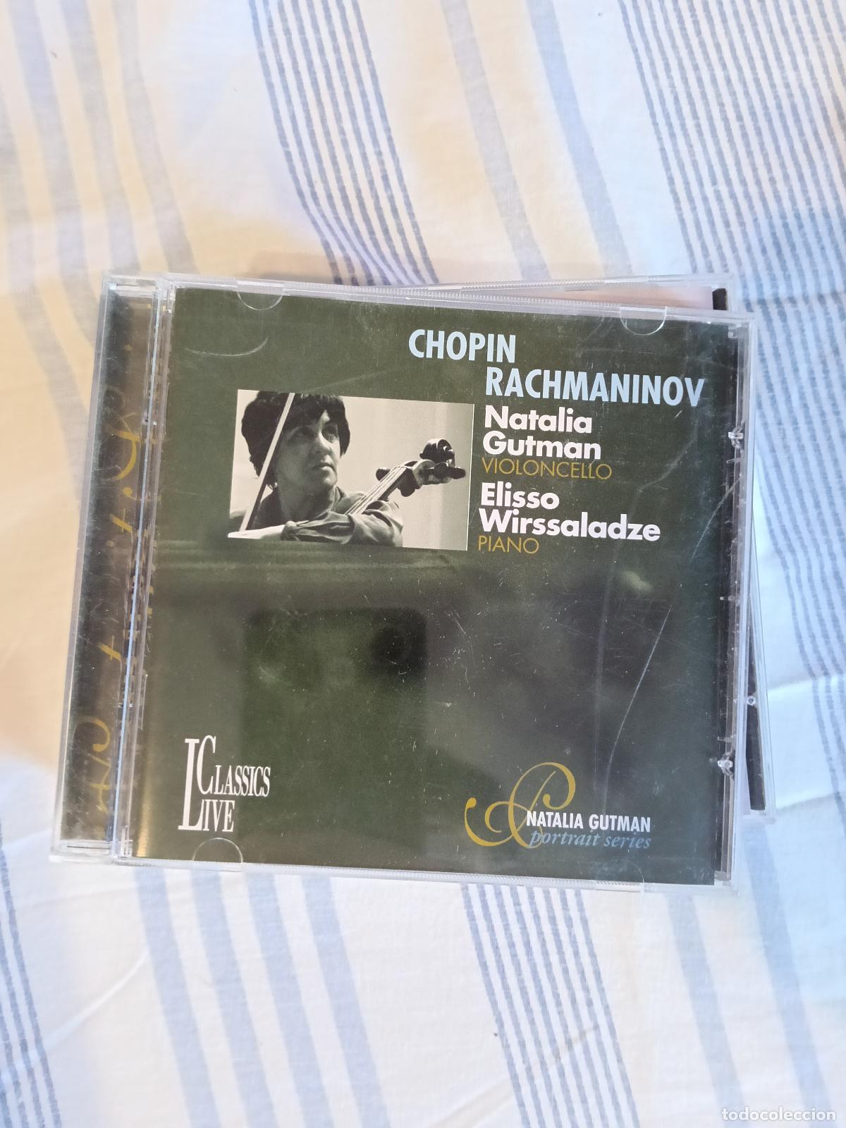 CDs de M&uacute;sica: CD NATALIA GUTMAN ELISSO WIRSSALADZE CHOPIN RACHMANINOV